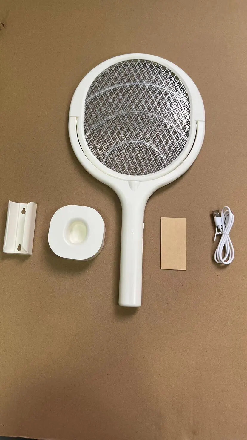 5-in-1 Elektrisch Muggenracket - Snellader & Veilig